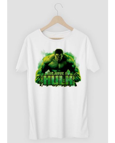 Тениска Avengers Infinity War - We have Hulk, бяла - 1