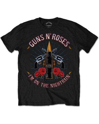 Тениска Rock Off Guns N' Roses - Night Train - 1