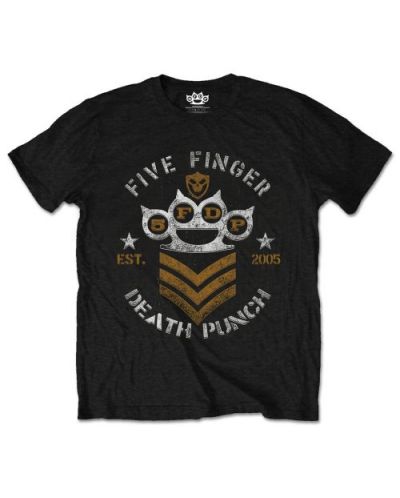 Тениска Rock Off Five Finger Death Punch - Chevron - 1