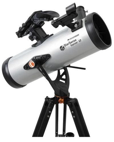 Телескоп Celestron - StarSense Explorer LT 114 AZ, N 114/1000, сив - 3