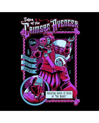 Тениска JINX Games: The Witcher - Crimson Avenger - 2