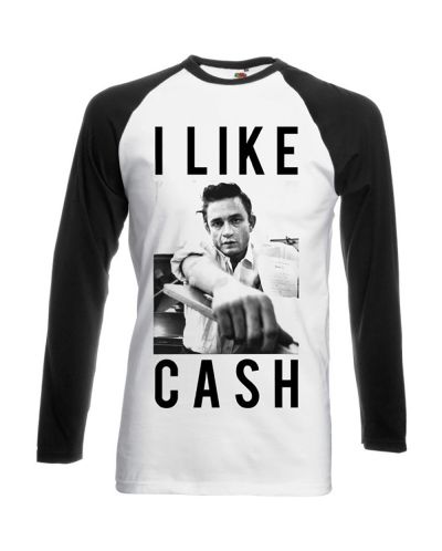 Тениска Rock Off Johnny Cash - I Like Cash - 1