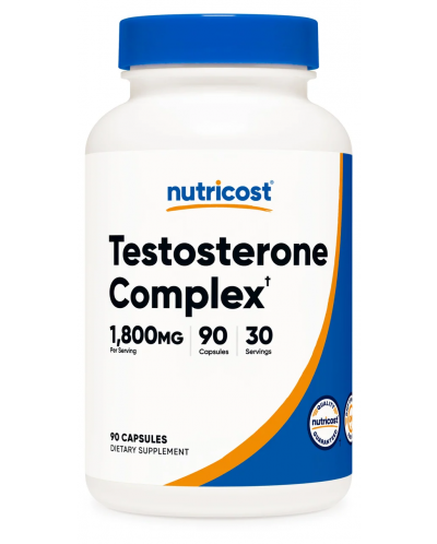 Testosterone Complex, 90 капсули, Nutricost - 1