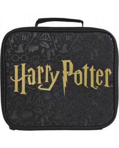 Термоизолираща чанта за обяд Kids Euroswan - Harry Potter Gold Logo - 1