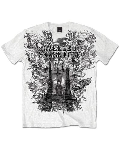 Тениска Rock Off Avenged Sevenfold - Land of Cain - 1
