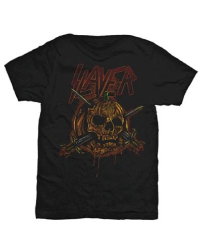 Тениска Rock Off Slayer - Skull Pumpkin - 1