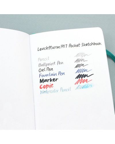 Тефтер Leuchtturm1917 Sketchbook Master - А4+, бели страници, Lemon - 2