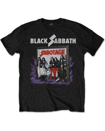 Тениска Rock Off Black Sabbath - Sabotage Vintage - 1