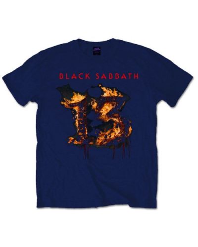 Тениска Rock Off Black Sabbath - 13 New Album - 1