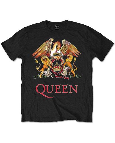 Тениска Rock Off Queen - Classic Crest - 1
