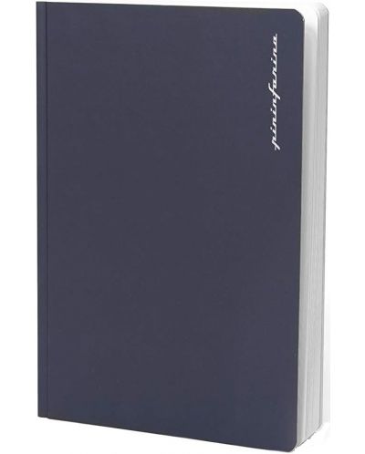 Тефтер Pininfarina Notes - Син, 64 листа, страници на точки - 4