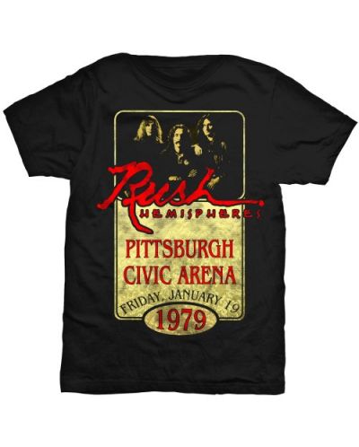 Тениска Rock Off Rush - Hemispheres - 1
