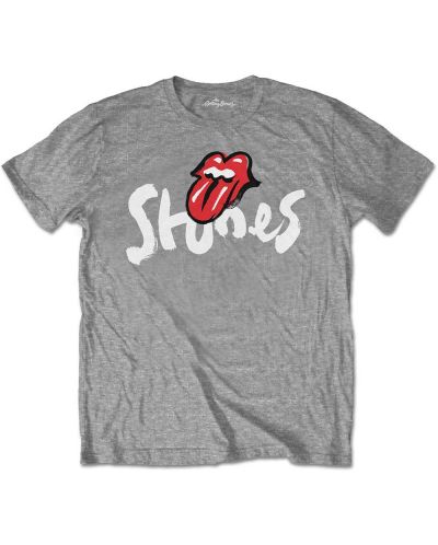 Тениска Rock Off The Rolling Stones - No Filter Brush Strokes - 1