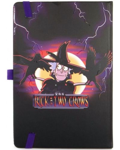Тефтер Pyramid Animation: Rick and Morty - Rick and Two Crows, формат А5 - 5