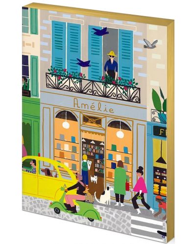 Тефтер Galison - Parisian Life, A5, 68 листа - 5