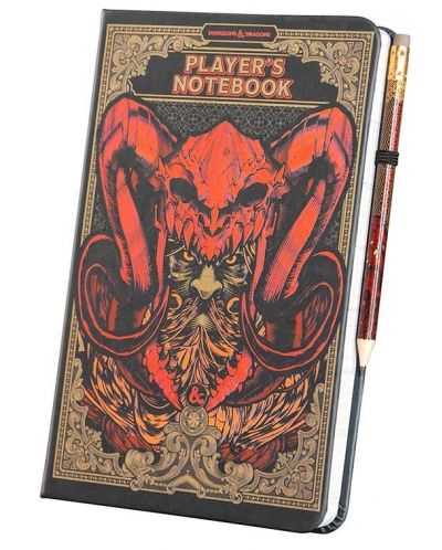 Тефтер Paladone Games: Dungeons & Dragons - Player’s Notebook - 1