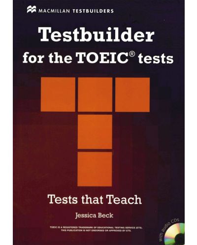 Testbuilder for TOEIC tests +  Audio CD / Английски за сертификат - ниво B1-B2 (Помагало със CD) - 1