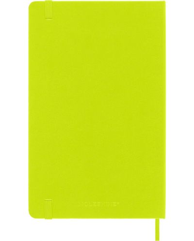 Тефтер с твърди корици Moleskine Classic Ruled - Lemon Green, редове - 3