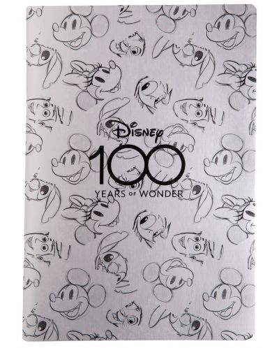 Тетрадка Cool Pack Оpal - Disney 100, A5, широки редове, 60 листа - 1