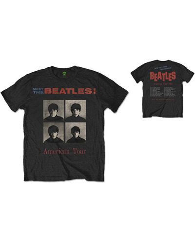 Тениска Rock Off The Beatles - American Tour 1964 - 1