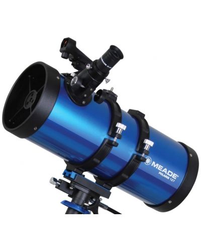 Телескоп Meade - Polaris 127 mm EQ, рефлекторен, син - 3