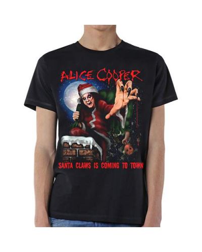 Тениска Rock Off Alice Cooper - Santa Claws - 1