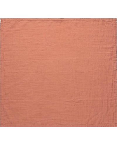 Тензухени пелени Bebe-Jou - Pure Cotton Pink, 70 х 70 cm, 2 броя - 2