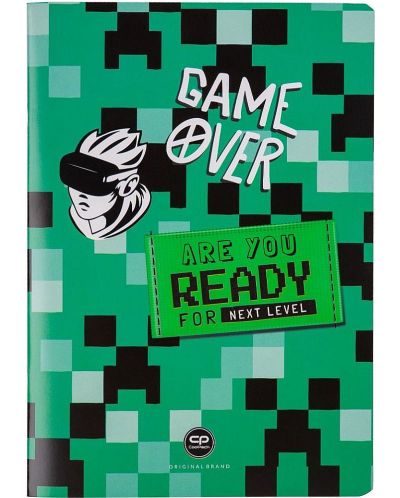 Тетрадка Cool Pack Game Zone - A5, 32 листа, малки квадратчета - 1