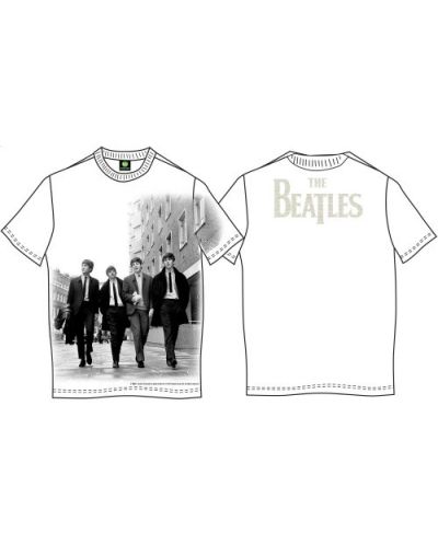 Тениска Rock Off The Beatles - Walking in London - 1