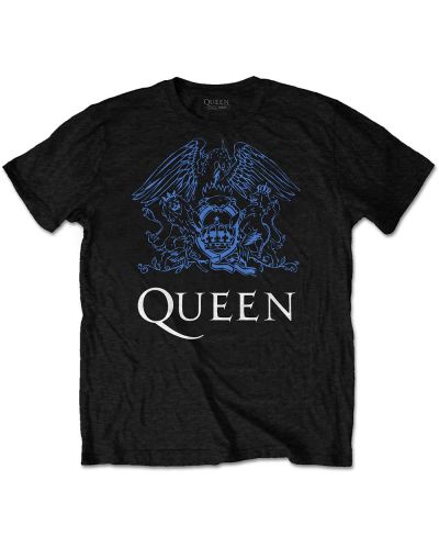 Тениска Rock Off Queen - Blue Crest - 1
