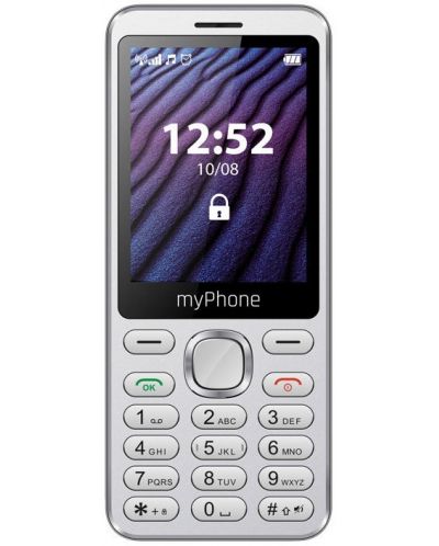 Телефон myPhone - Maestro 2, 2.8'', 32MB/32MB, сребрист - 1