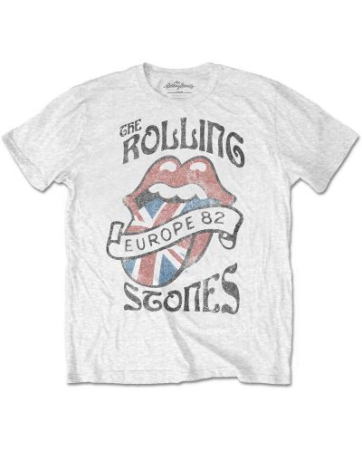 Тениска Rock Off The Rolling Stones - Europe 82 - 1