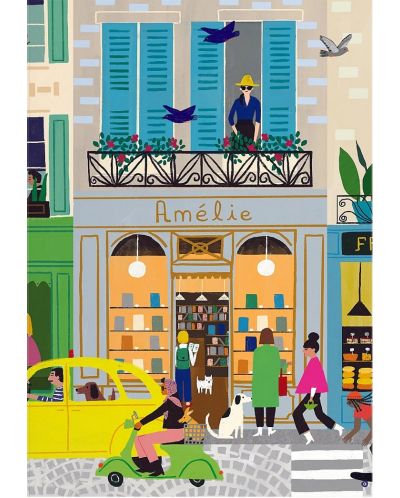 Тефтер Galison - Parisian Life, A5, 68 листа - 1