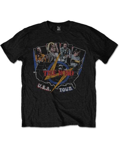 Тениска Rock Off The Who - USA Tour Vintage - 1