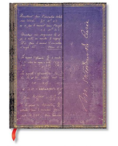 Тефтер Paperblanks - Marie Curie, 18 х 23 cm, 72 листа - 1