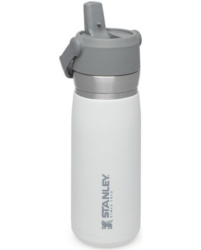 Термобутилка за вода Stanley IceFlow Go Flip Straw - Polar, 0.65 l - 2