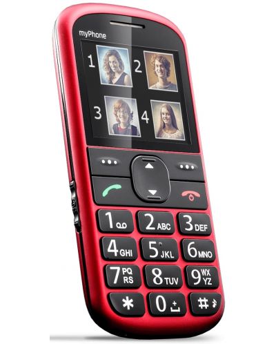 Мобилен телефон myPhone - Halo 2, 2.2", 24MB, червен - 1
