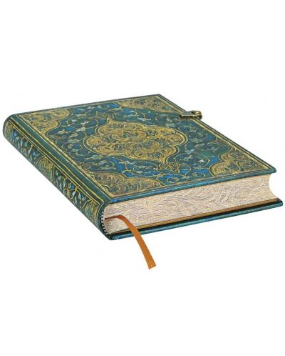 Тефтер Paperblanks Turquoise Chronicles - 13 х 18 cm, 120 листа - 4