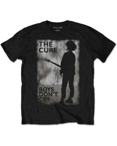 Тениска Rock Off The Cure - Boys Don't Cry Black & White - 1