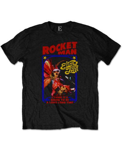 Тениска Rock Off Elton John - Rocketman Feather Suit - 1