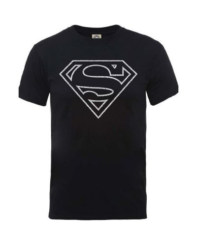 Тениска Rock Off DC Comics - Originals Superman Logo Distressed