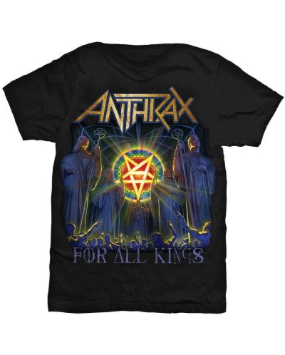 Тениска Rock Off Anthrax - For All Kings Cover - 1