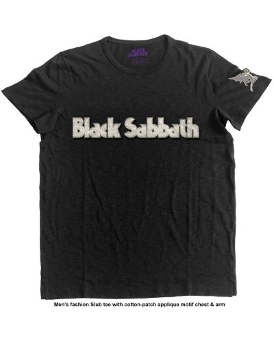 Тениска Rock Off Black Sabbath Fashion - Logo & Daemon - 1