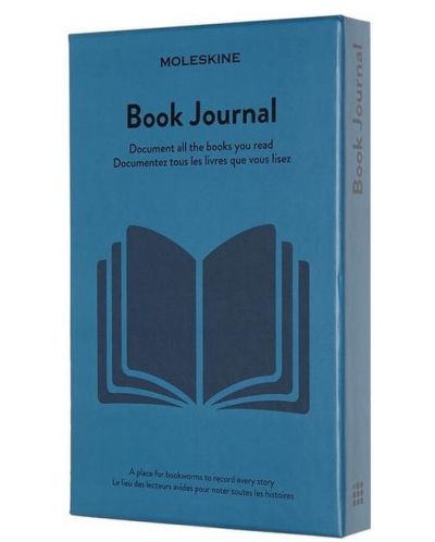 Тефтер Moleskine Passion Books Journal - A5, син - 1
