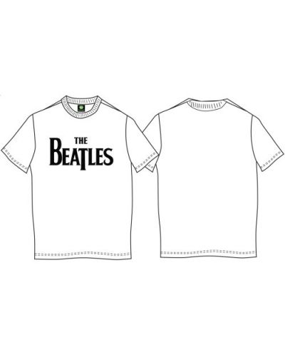Тениска Rock Off The Beatles - Drop T Logo Diamante - 1