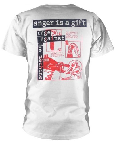 Тениска Plastic Head Music: Rage Against The Machine - Anger Is A Gift - 2