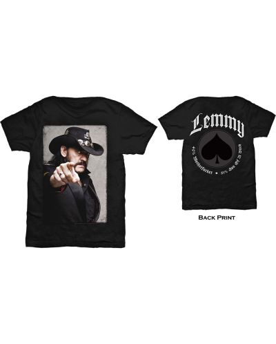 Тениска Rock Off Lemmy - Pointing Photo - 1