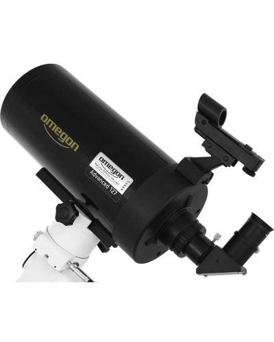 Телескоп Omegon - Maksutov Advanced MC 127/1900 EQ 300, черен/бял - 2