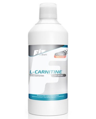 L-Carnitine, праскова, 500 ml, FitWithStrahil - 1