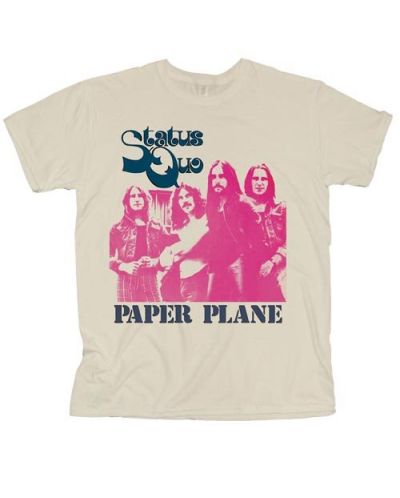 Тениска Rock Off Status Quo - Paper Plane - 1